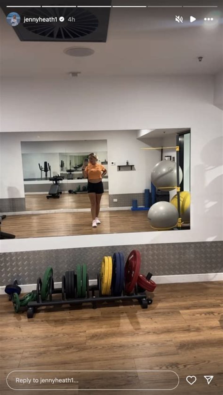 The Block's Jenny Heath in Workout Gear Shares Mirror Selfies After Exercise