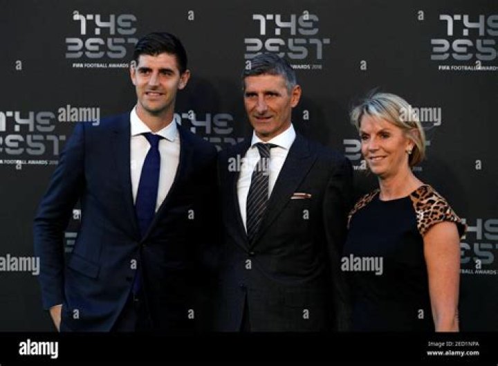 Thibaut Courtois parents: Thierry Courtois, Gitte Courtois