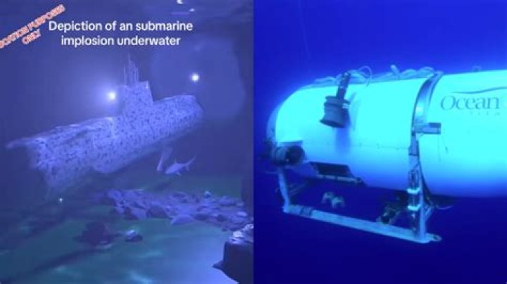 This depiction of a submarine implosion makes the Titan 5 heartbreak that much more visceral