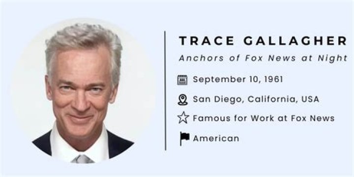 Trace Gallagher Height, Weight, Net Worth, Age, Birthday, Wikipedia, Who, Nationality, Biography