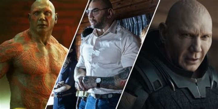 What are Dave Bautista’s upcoming roles outside of the MCU?