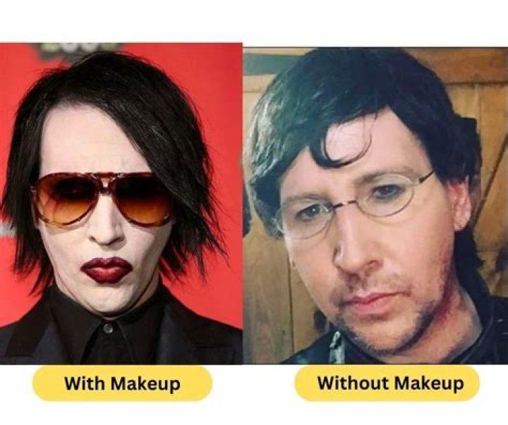 What Does Marilyn Manson Look Like Without Makeup?
