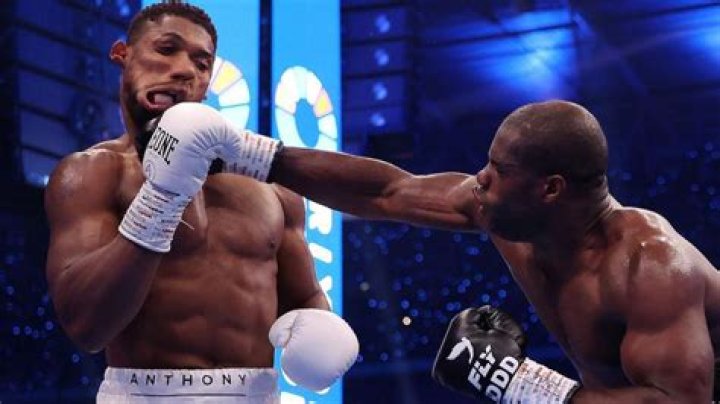 What is Anthony Joshua punch weight?