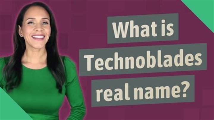 What is Technoblade's full name?