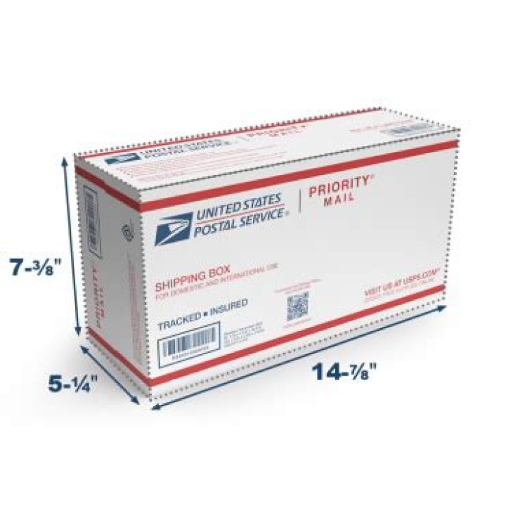What size is the usps shoebox