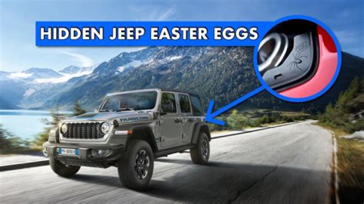 What Year Did Jeep Start Hiding Easter Eggs? – Celebrity