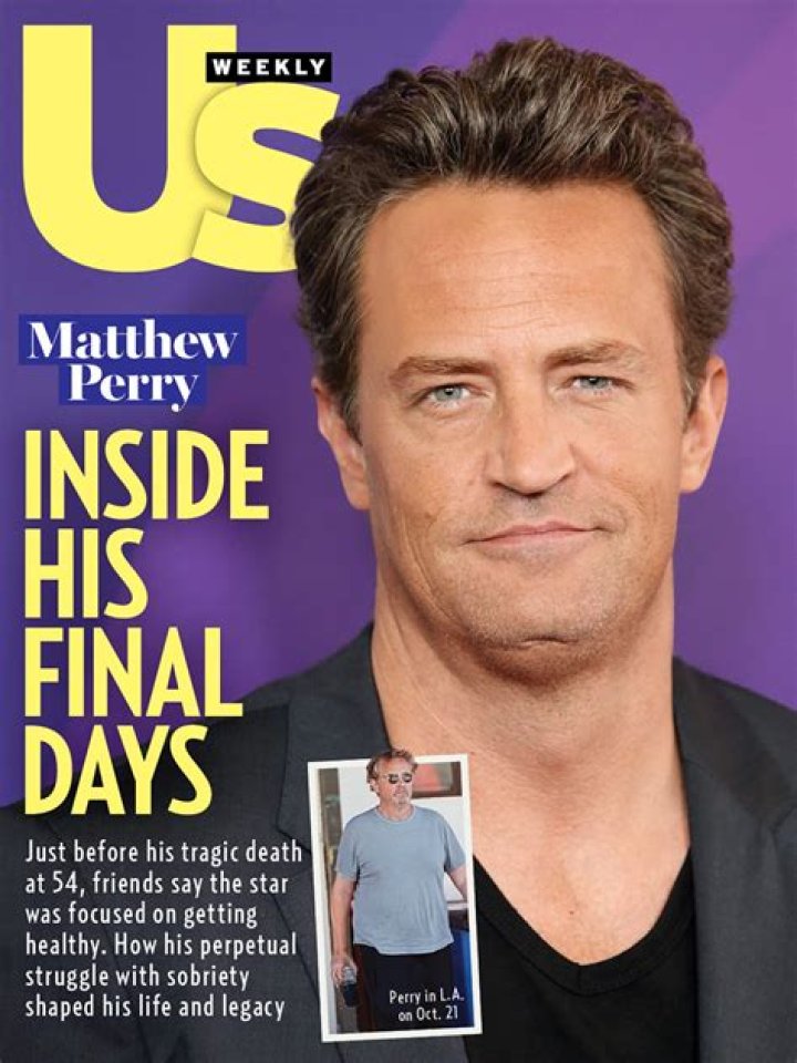 When was Matthew Perry’s last interview before his death?