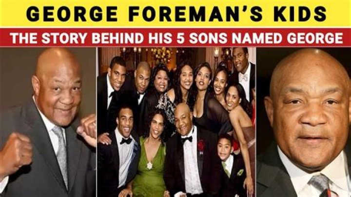 Where are George Foreman’s siblings today?
