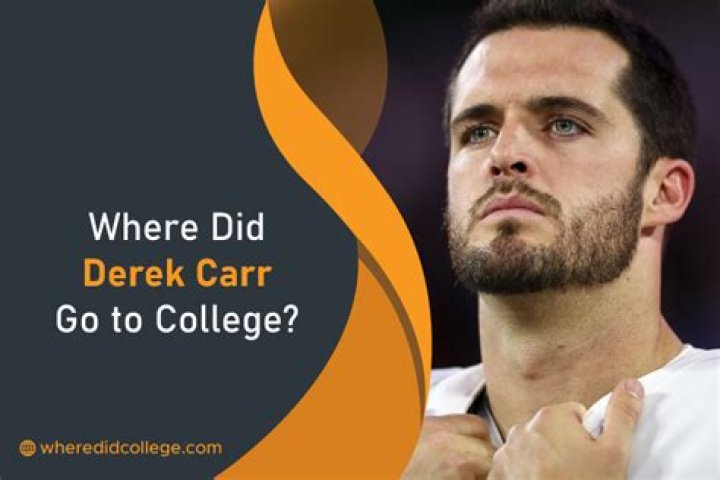 Where did Derek Carr go to college and high school? Did Derek Carr play college football?