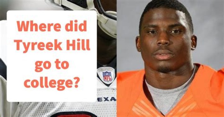Where is Tyreek Hill from? Where did Tyreek Hill grow up? Where does Tyreek Hill live?