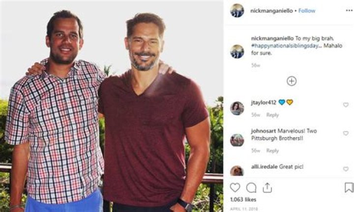 Who Is Nicholas Manganiello? Meet Joe Manganiello Brother On Instagram