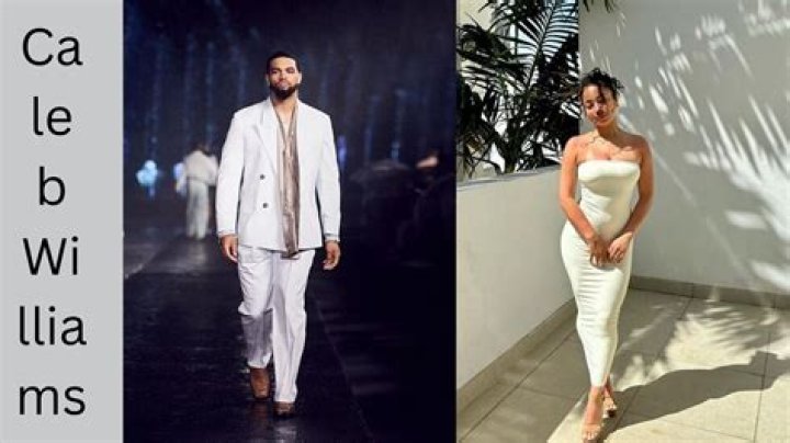 Who is Valery Orellana, the girlfriend of Caleb Williams?