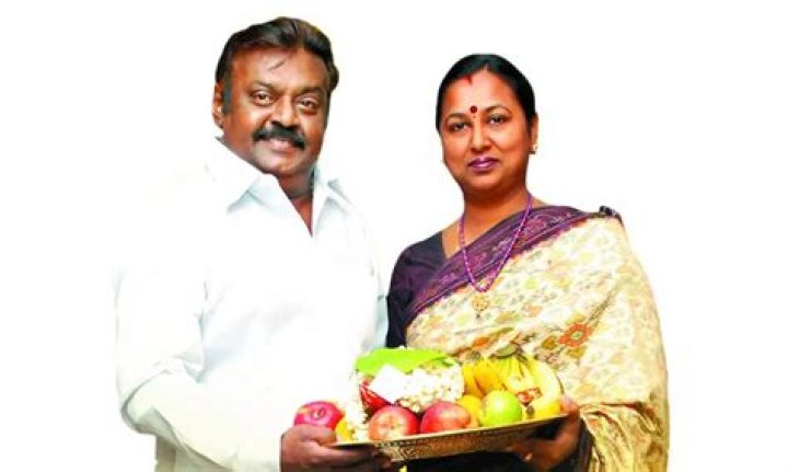Who is Vijayakanth wife Premalatha Vijayakanth?