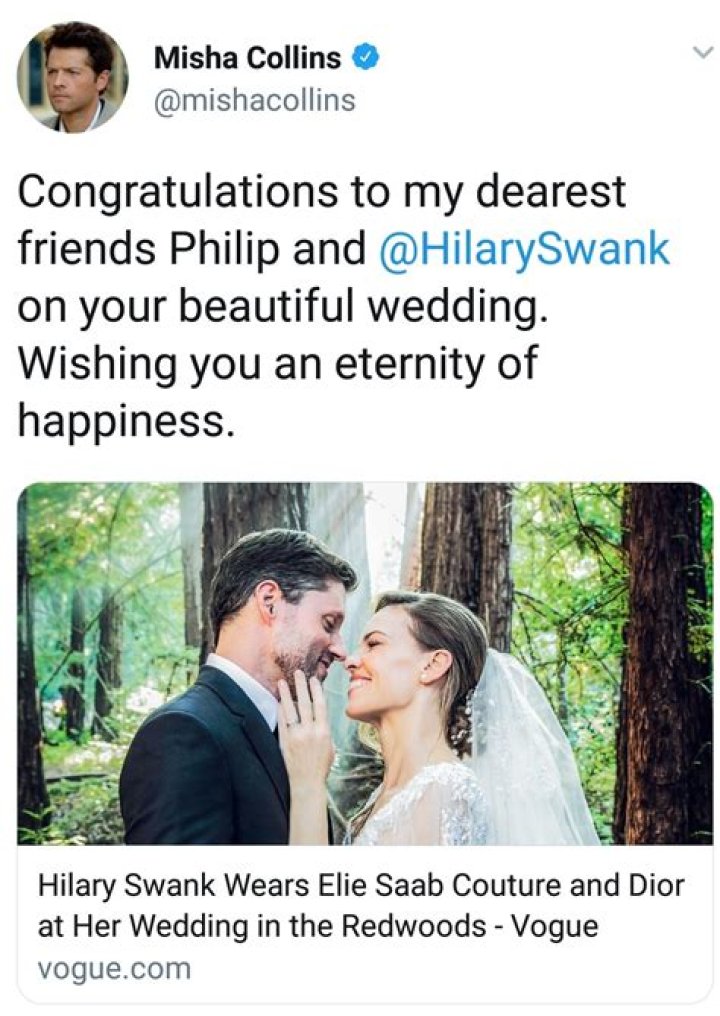 Why did Misha and his wife Victoria Vantoch separate? Is Misha Collins still married to Victoria Vantoch?