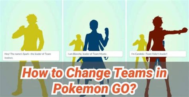 You’ll Soon Be Able To Change Teams In Pokémon Go